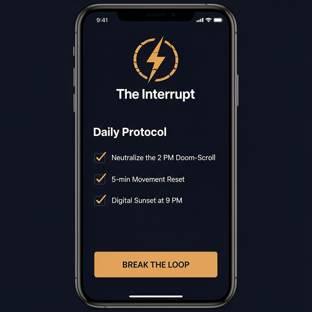 The Interrupt | Break the Loop. Reclaim Your Focus.